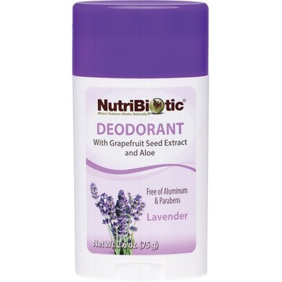 Nutribiotic Deodorant Stick 75g, Lavender Fragrance