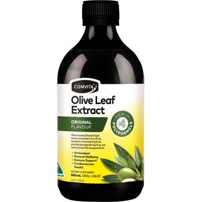 Comvita Olive Leaf Extract 500ml Or 1L, Original Flavour