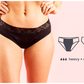 Pelvi Leakproof Underwear Bikini Black, Sizes XSmall, Small, Medium, Large, XLarge & XXLarge