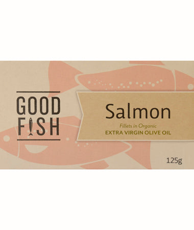 Good Fish Canadian Salmon in Olive Oil 125g