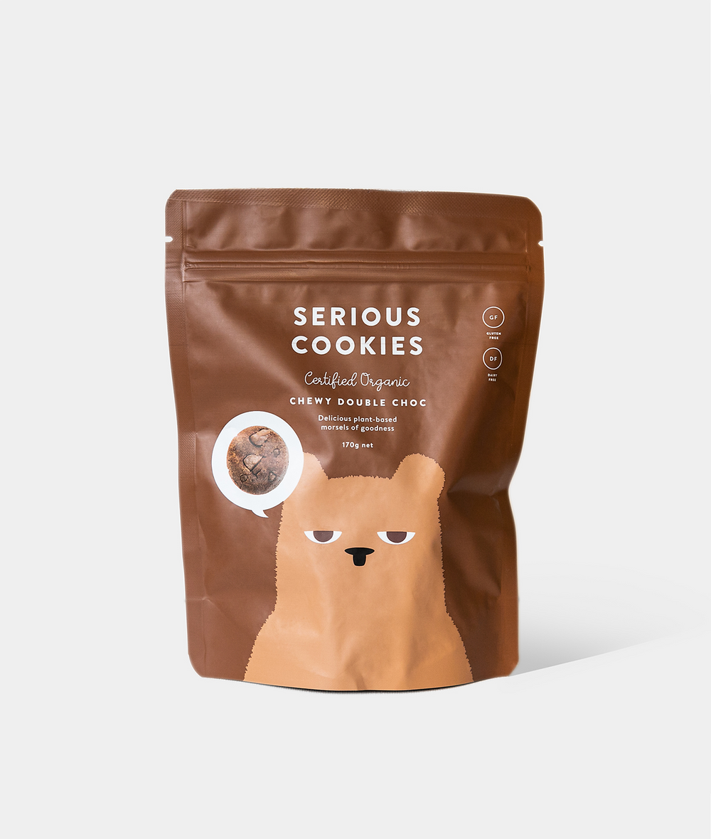 Serious Cookies 170g, Double Chocolate Flavour