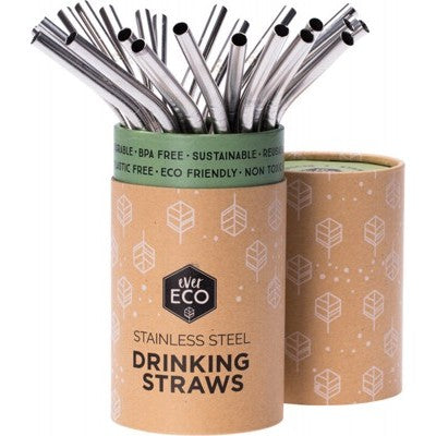 Ever Eco Stainless Steel Bent Single - 1 straw