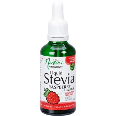Nirvana Organics Liquid Stevia 50ml, Please Choose A Flavour From The Drop Down Menu
