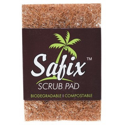 Safix Scrub Pad - Large Size, Biodegradable & Compostable