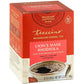 Teeccino Mushroom Herbal Tea 10 Tea Bags, Lion's Mane Rhodiola Flavour Caffeine-Free