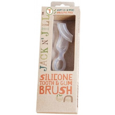 Jack N' Jill Silicone Baby Tooth & Gum Brush Single Pack