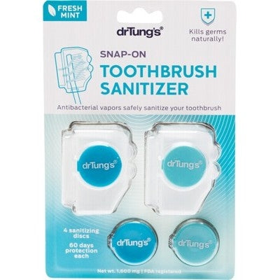 Dr Tung's Toothbrush Sanitizer 2 Pack 
