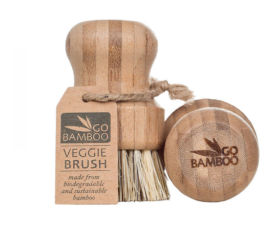 Go Bamboo Veggie Brush - 1 Brush