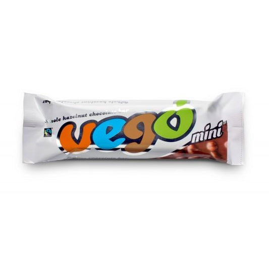 Vego Whole Hazelnut Chocolate Bar Mini 65g, Smooth & Creamy Chocolate