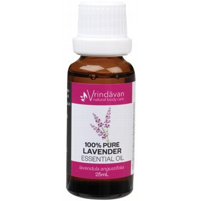 Vrindavan Essential Oil 100% Pure Lavender, 25ml Or 50ml