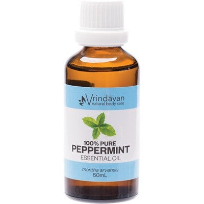 Vrindavan Essential Oil 100% Pure Peppermint, 25ml Or 50ml