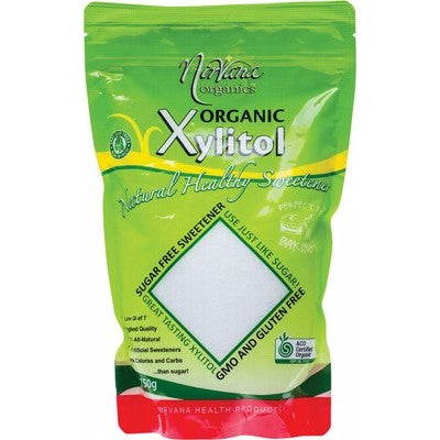 Nirvana Organics Xylitol 750g, Certified Organic Refill Pouch